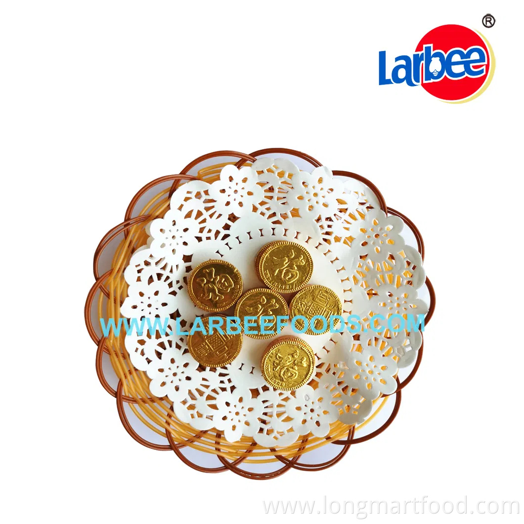 Wholesale 500g Gold Coins Chocolate in Jar From Larbee Factory